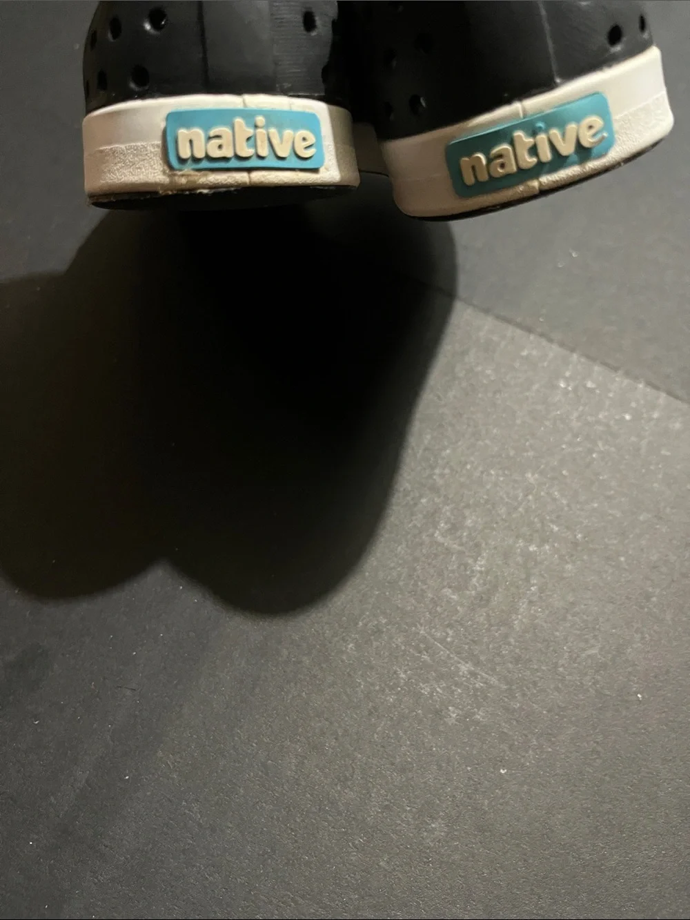 Native Kid Black Sandals Size 9C